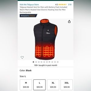 Telguua Heated Vest for Men
